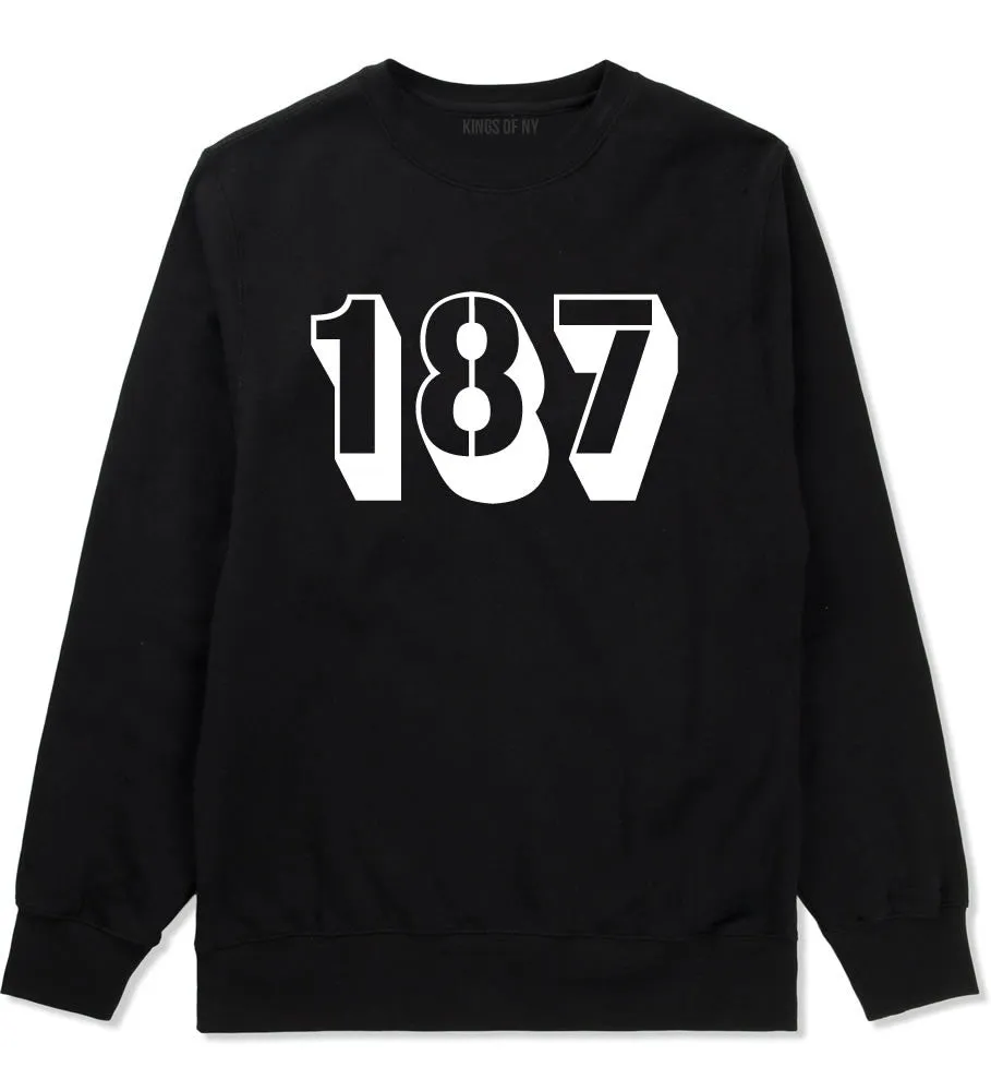 187 Homicide Police Code Crewneck Sweatshirt