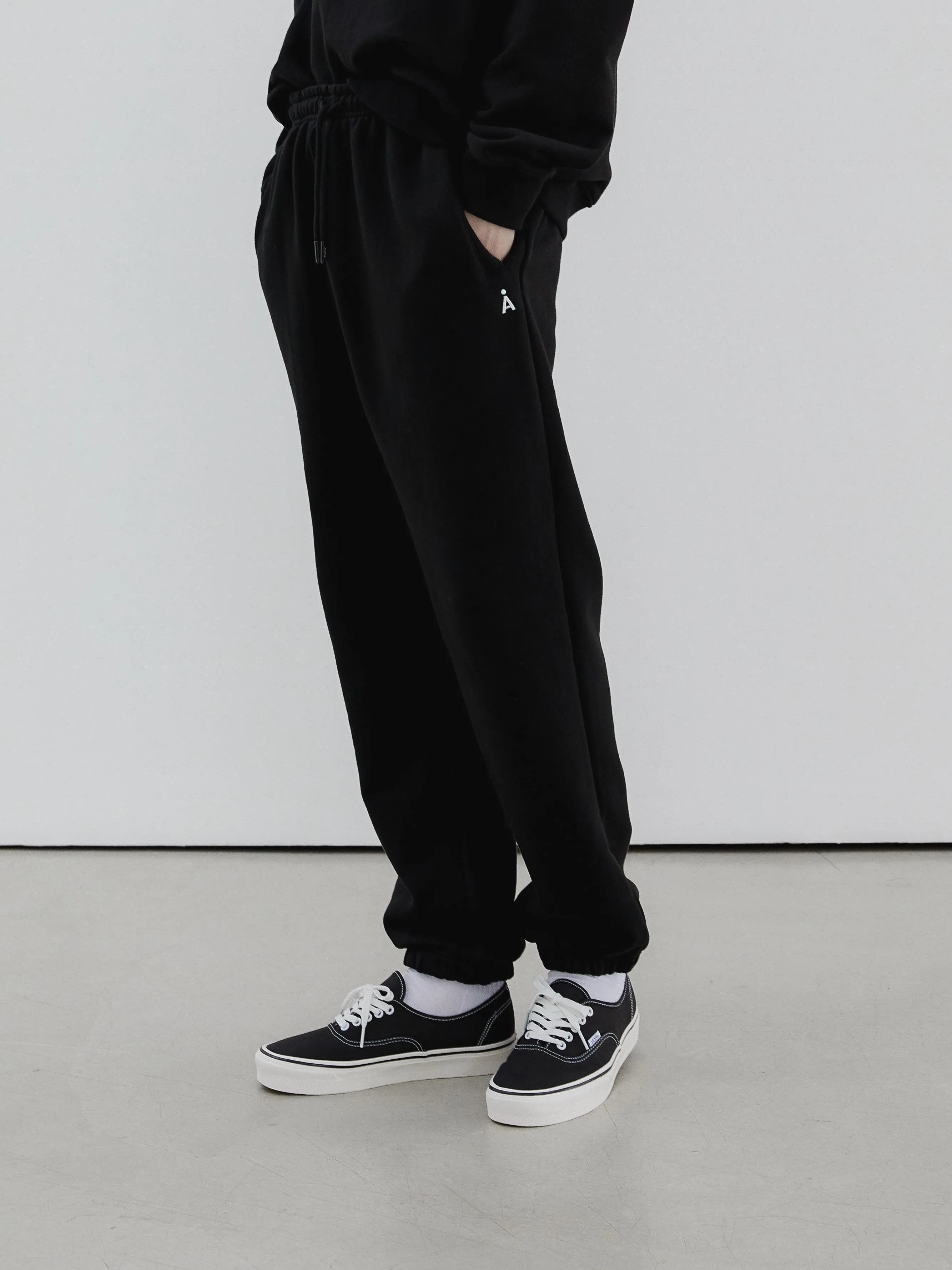 ALAND A LOGO JOGGER SWEAT PANTS