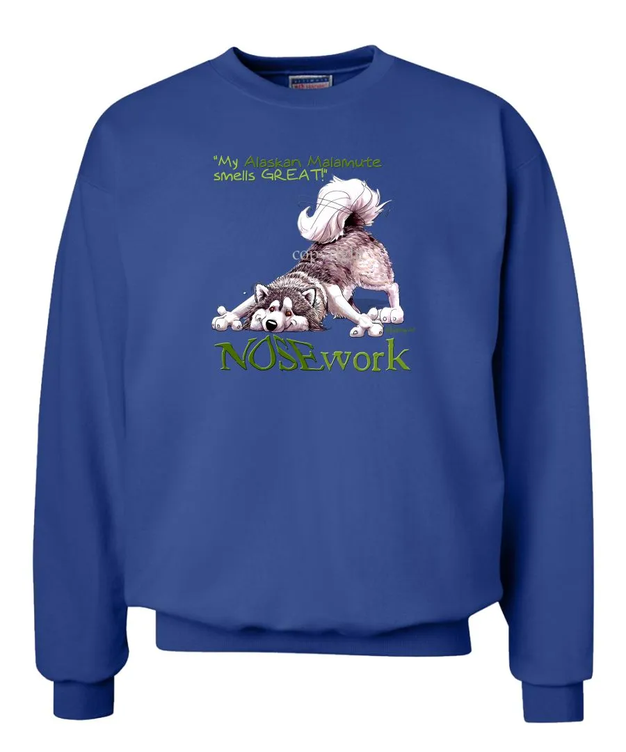 Alaskan Malamute - Nosework - Sweatshirt