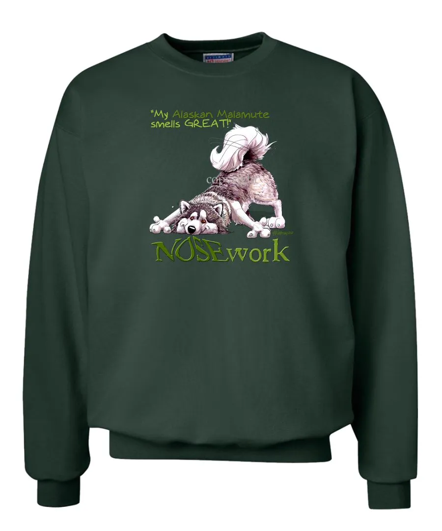 Alaskan Malamute - Nosework - Sweatshirt