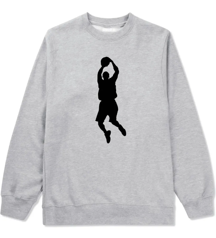 Basketball Shooter Crewneck Sweatshirt