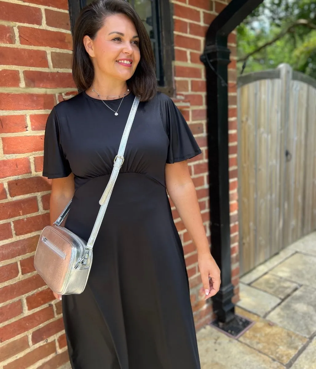 Black Kate Midi Dress