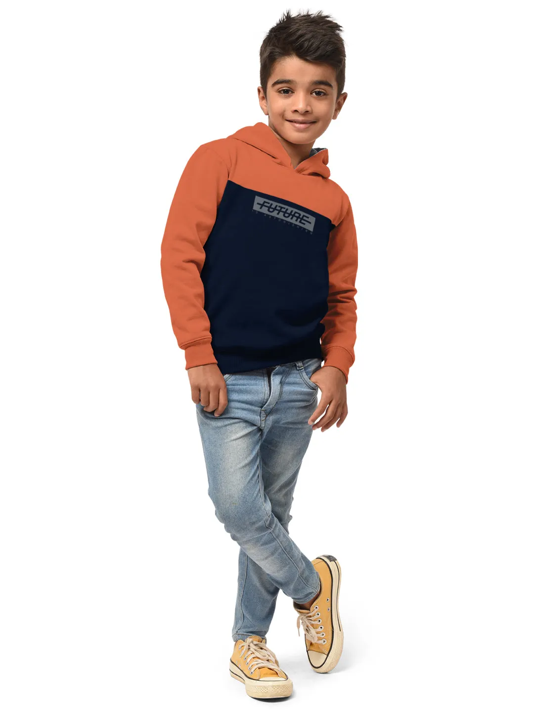 Boys Hood Neck FullSleeve Sweatshirt