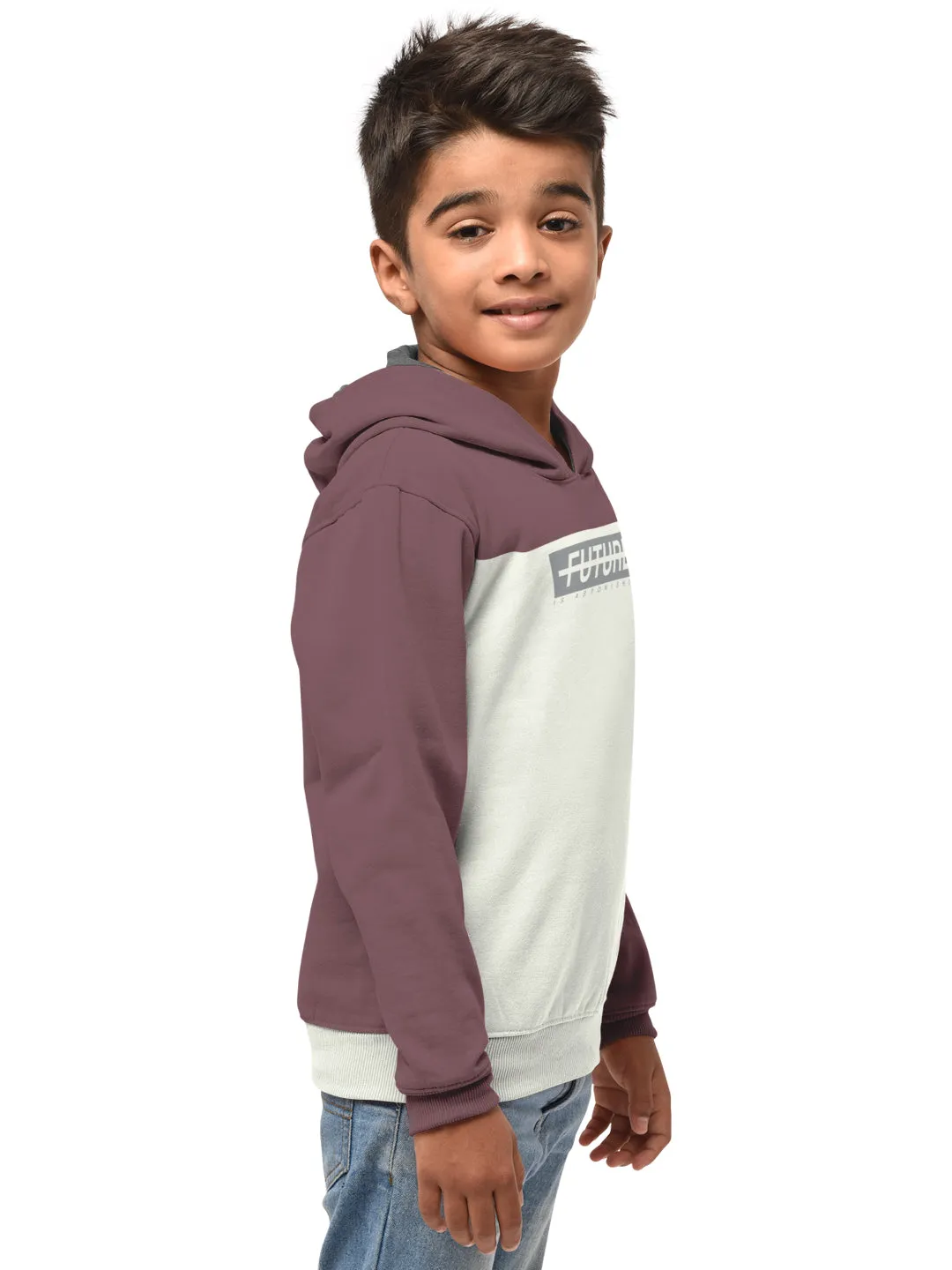 Boys Hood Neck FullSleeve Sweatshirt