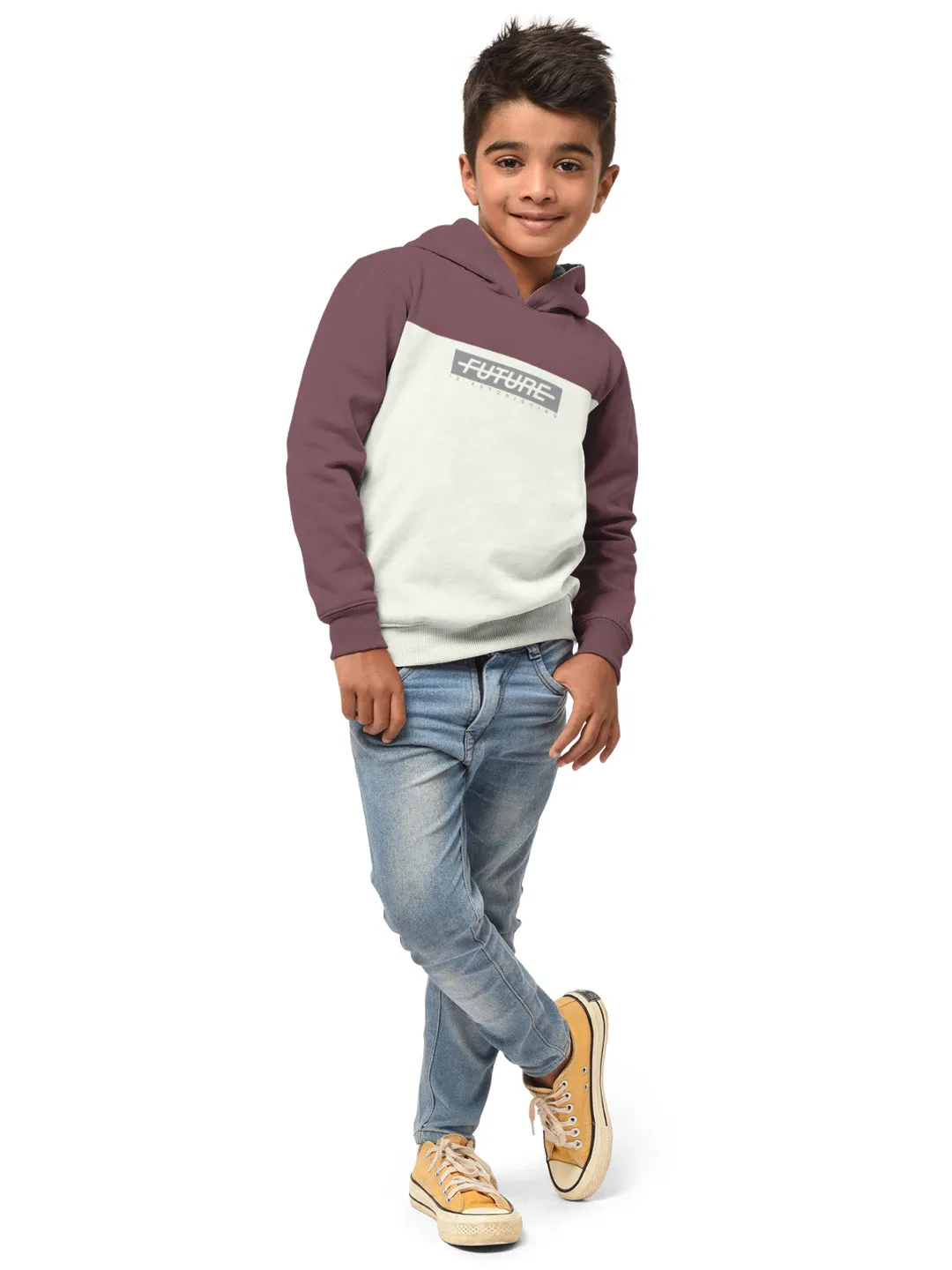 Boys Hood Neck FullSleeve Sweatshirt