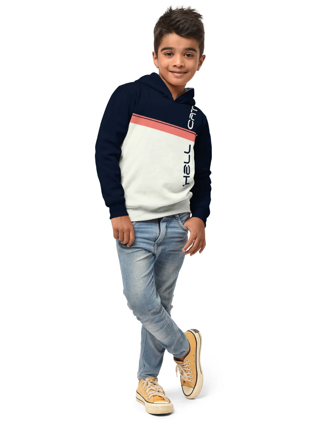 Boys Hood Neck FullSleeve Sweatshirt