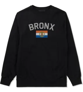 Bronx Flag Mens Crewneck Sweatshirt