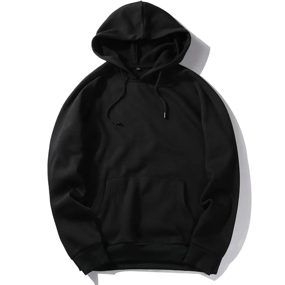 Casual Hip-hop Style Men's Sweatshirts With Hood For Spring Autumn