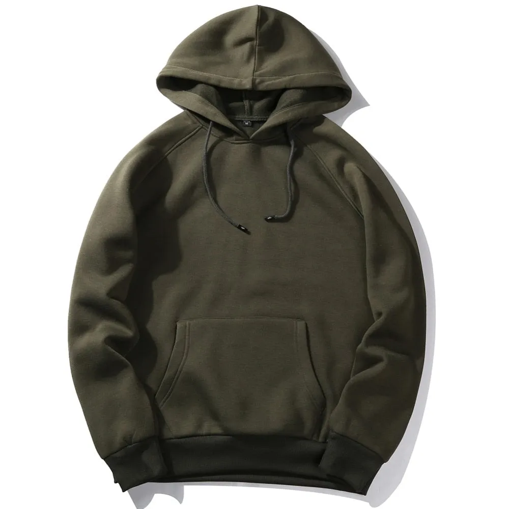 Casual Hip-hop Style Men's Sweatshirts With Hood For Spring Autumn