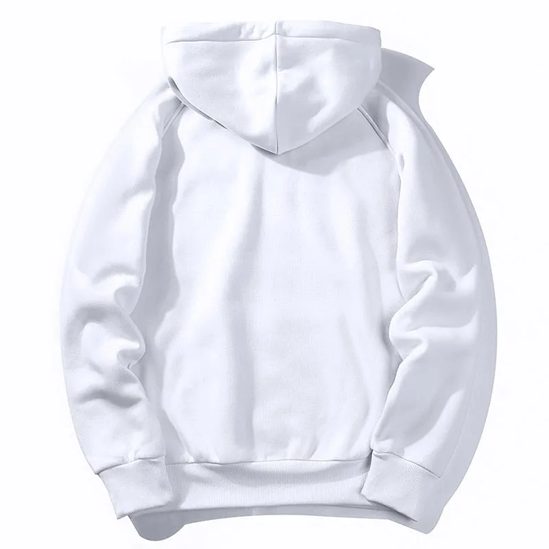 Casual Hip-hop Style Men's Sweatshirts With Hood For Spring Autumn