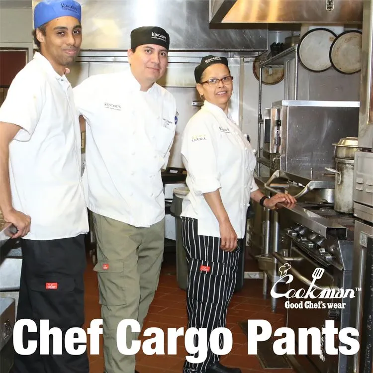 Cookman Chef Pants Cargo - Black