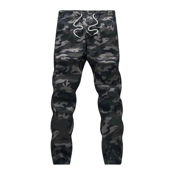 Cotton Mens Jogger Autumn Pencil Harem Pants Men Camouflage Military Loose Comfortable Cargo Trousers Camo