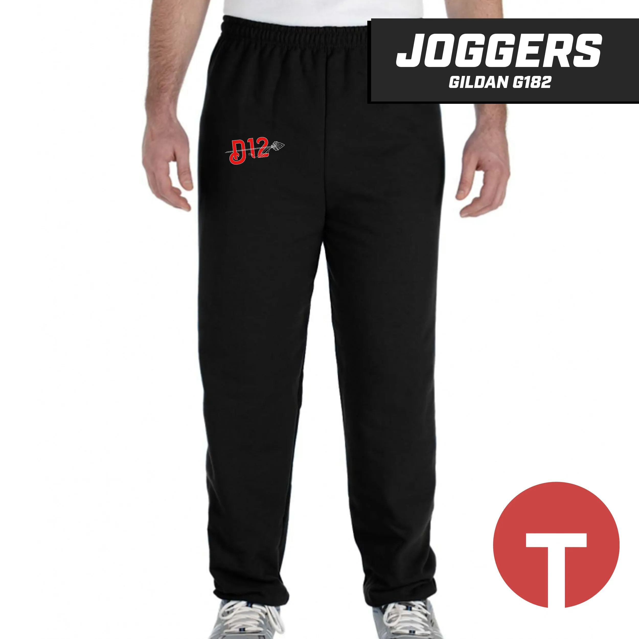 D12 - Jogger pants Gildan G182