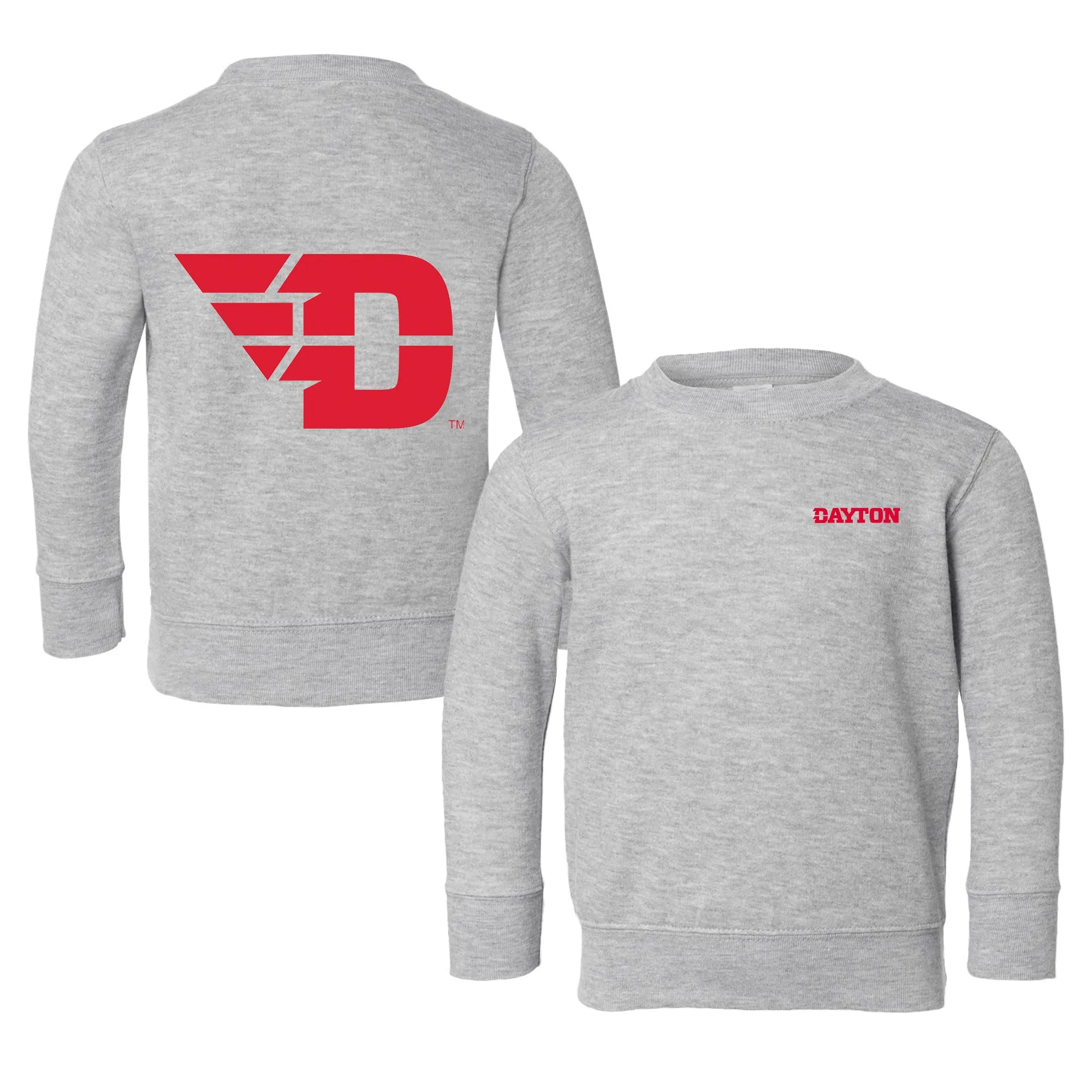 Dayton Flyers Logo Toddler Crewneck Sweatshirt