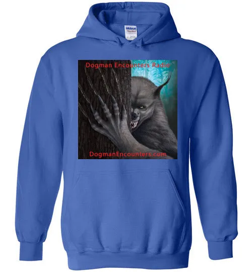 Dogman Encounters Rogue Collection Hooded Sweatshirt (square with red font)