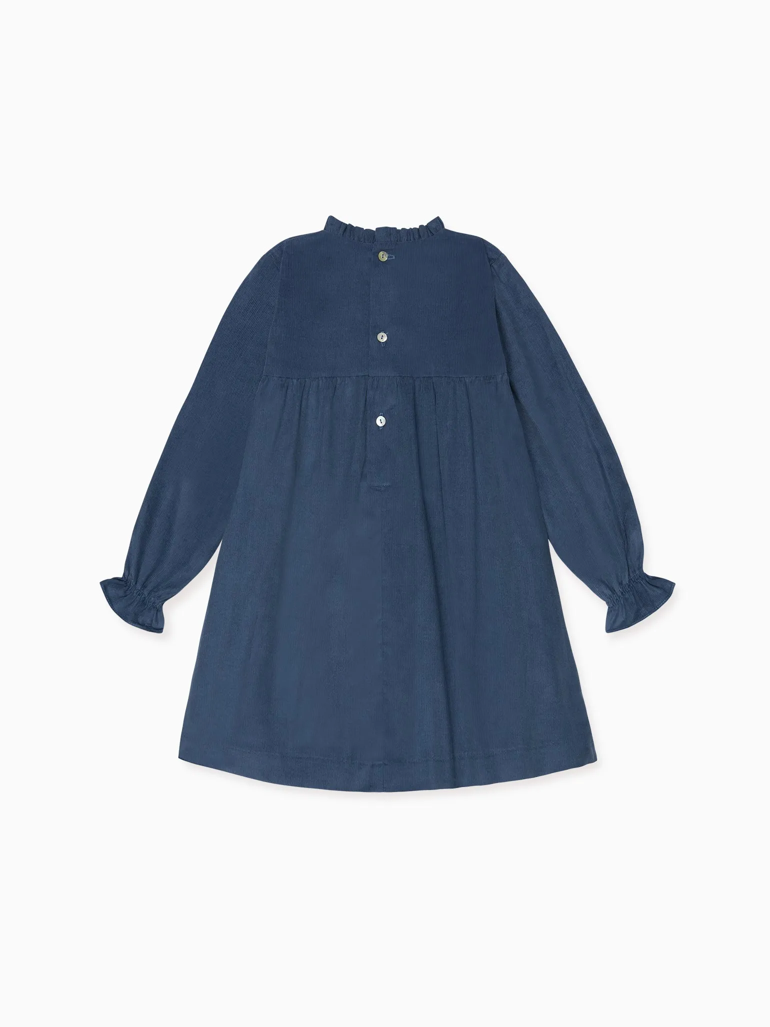 Dusty Blue Roberta Girl Empire Dress