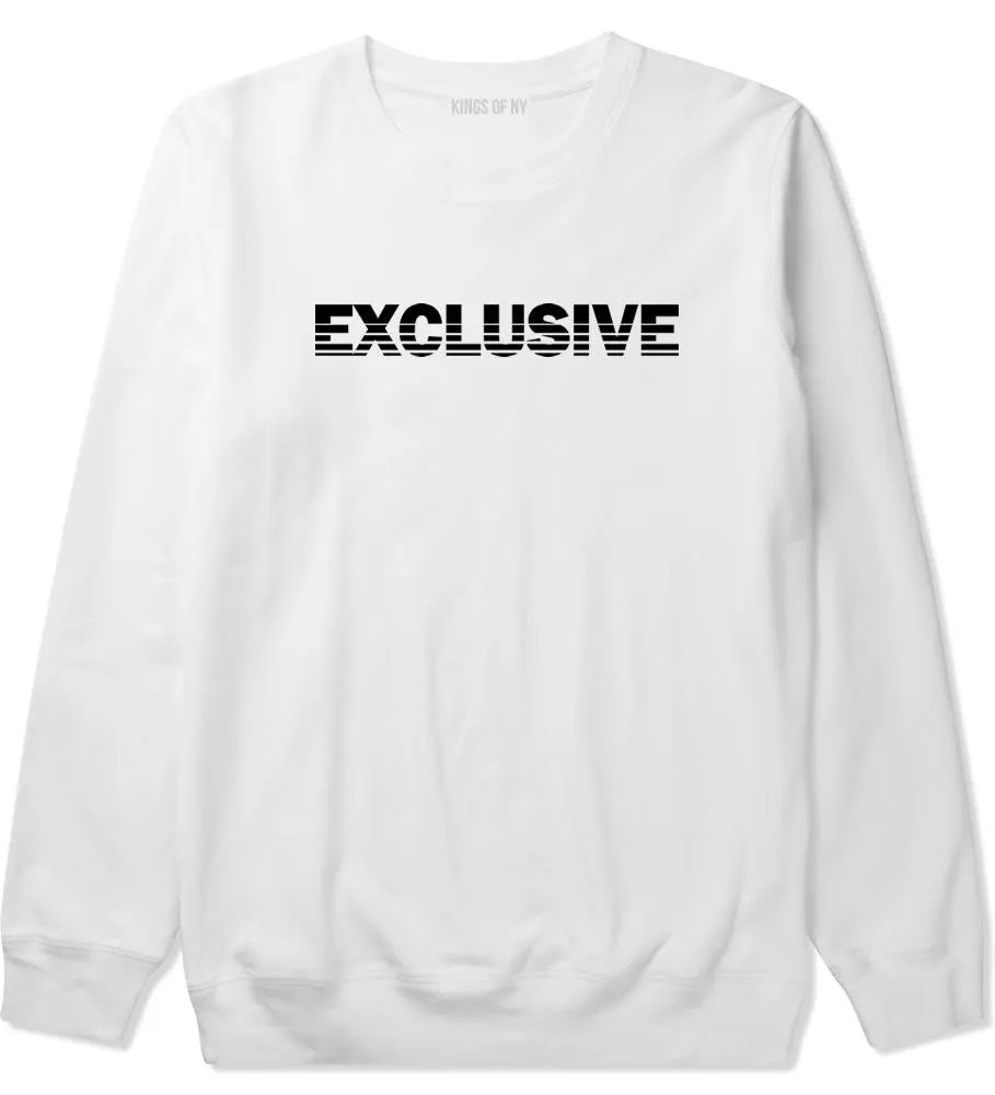 Exclusive Racing Style Crewneck Sweatshirt