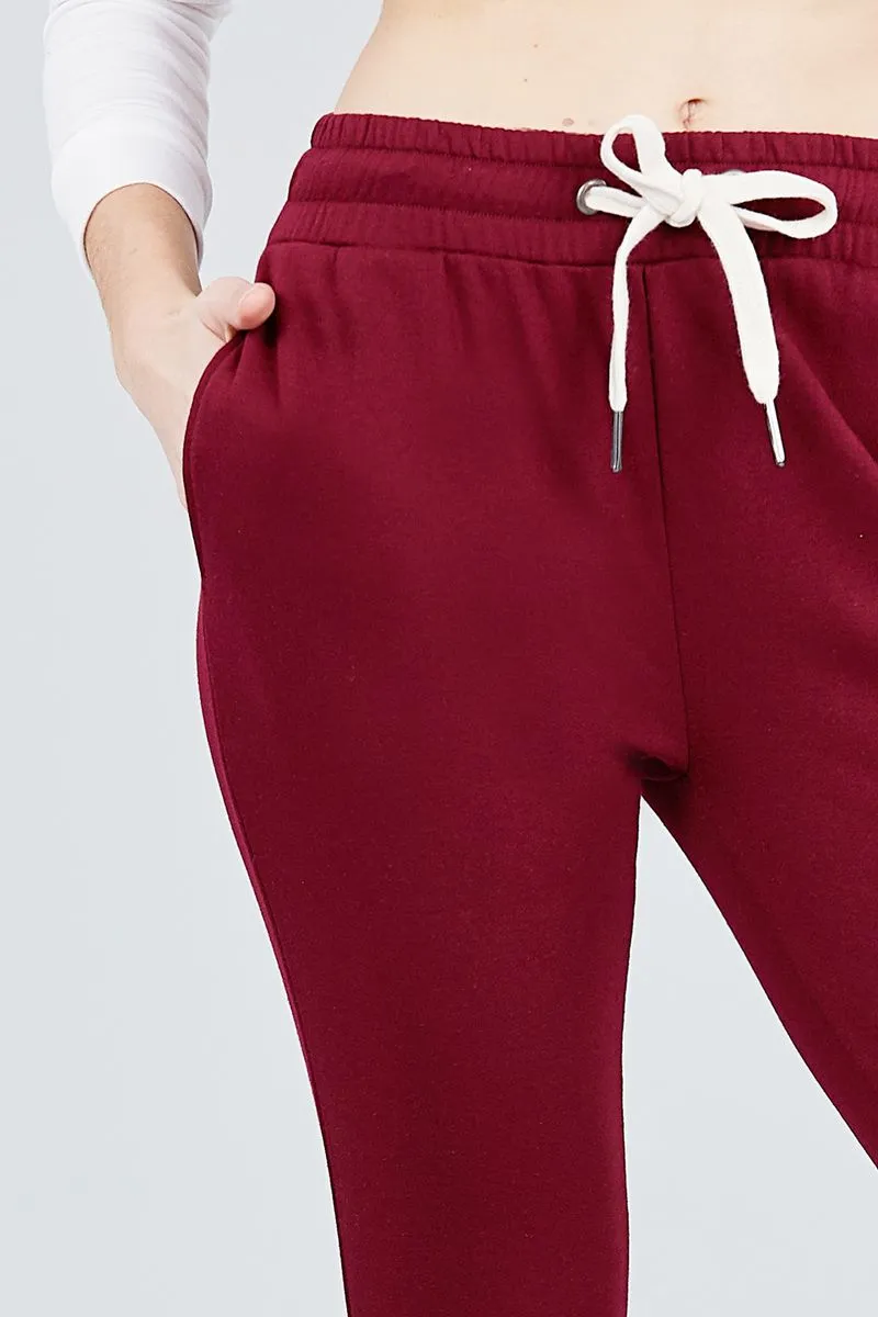 French Terry Capri Jogger Pants