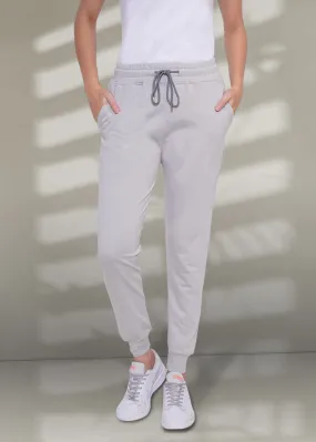 French Terry Jogger for Women: Ash Grey