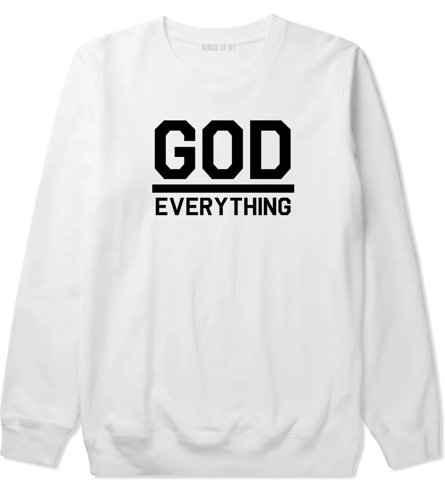 God Over Everything Mens Crewneck Sweatshirt