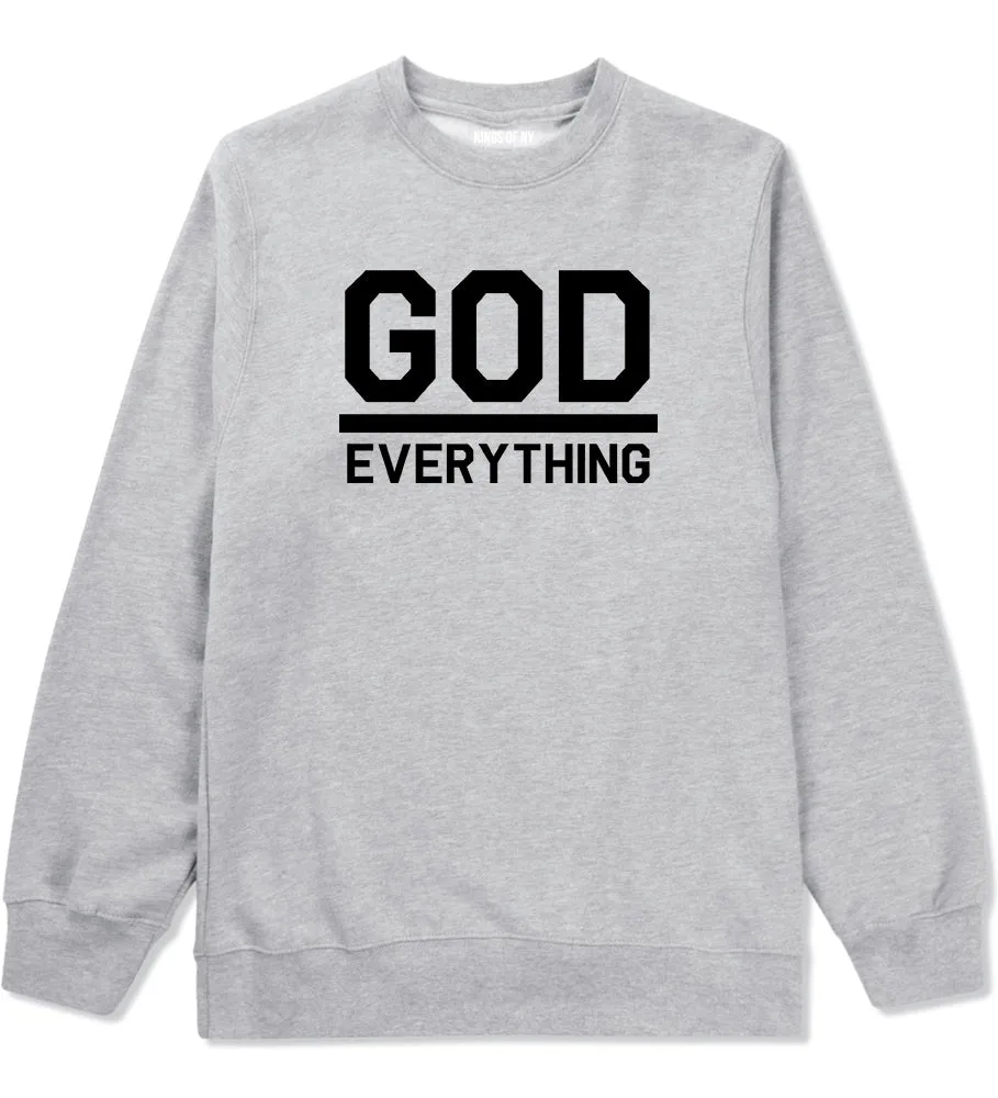 God Over Everything Mens Crewneck Sweatshirt