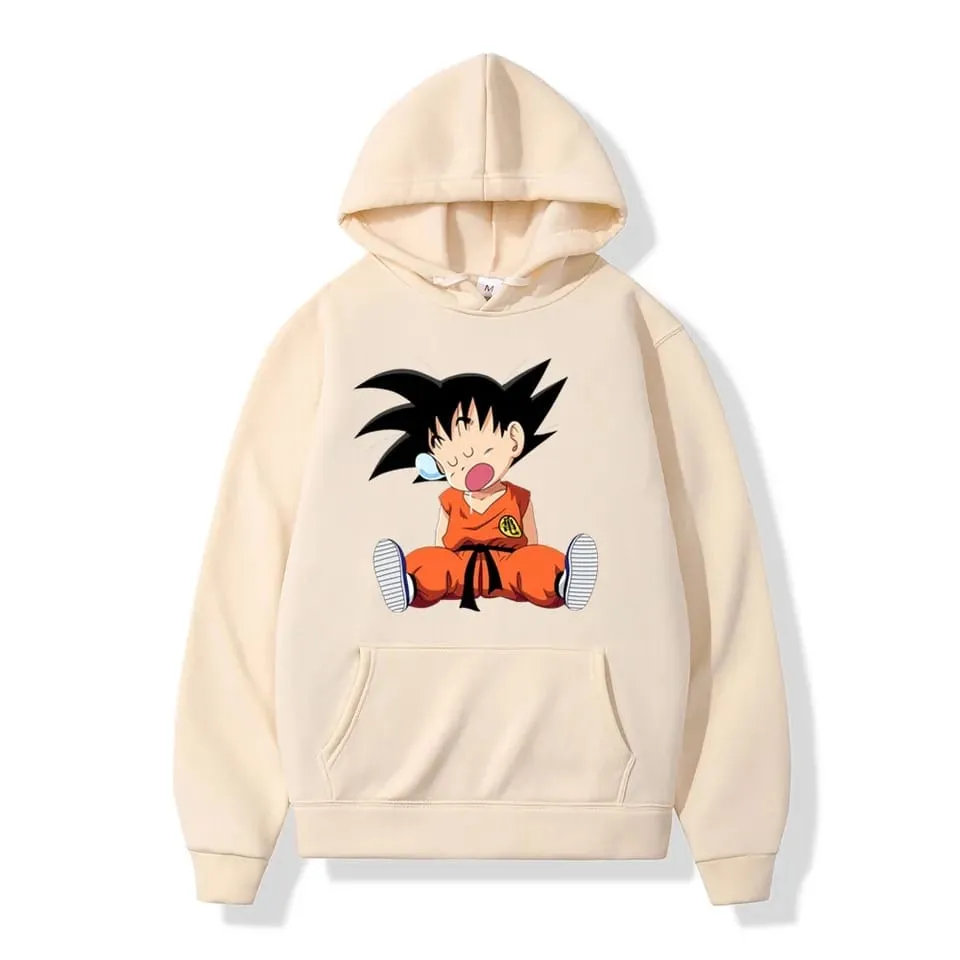 Hot Japanese Anime Men's Hoodie dragon-ball Z Hip Hop Winter Fleece Hooded Unisex Harajuku Sweatshirts Clothes Male S S4898431