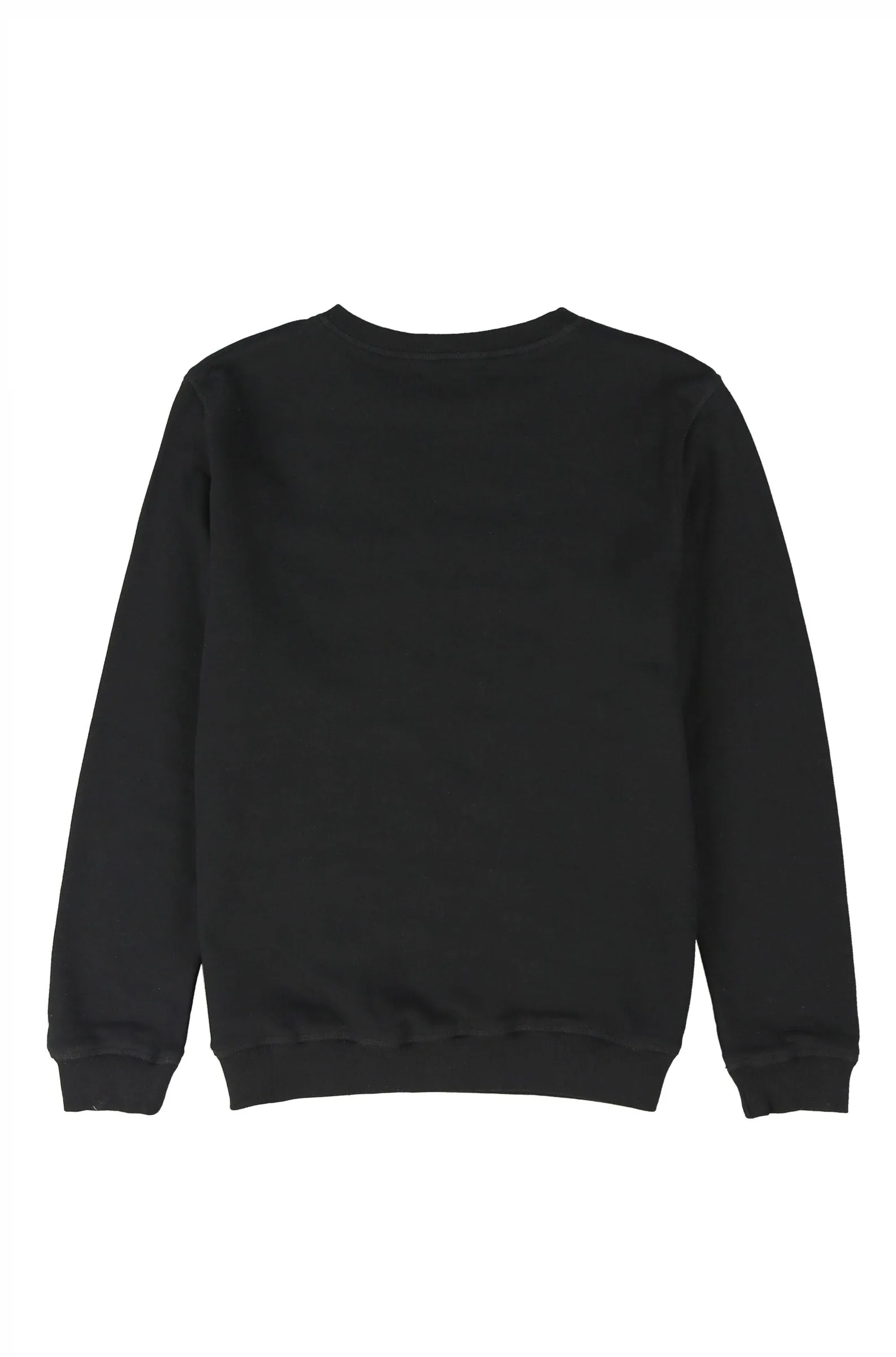 I Oyster  logo chenille crewneck sweatshirt ( black )