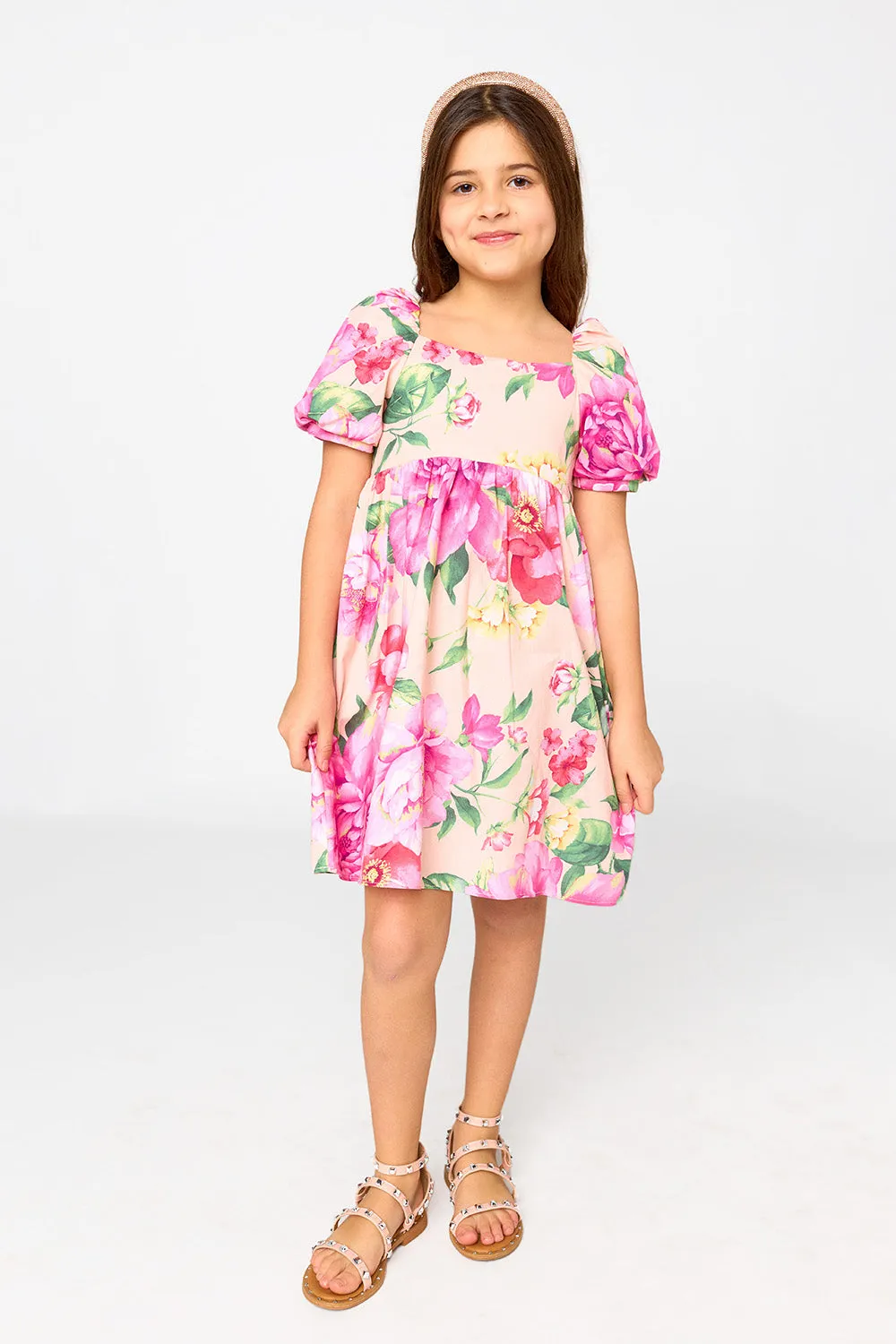 Kennedy Girl's Baby Doll Dress - Explorer