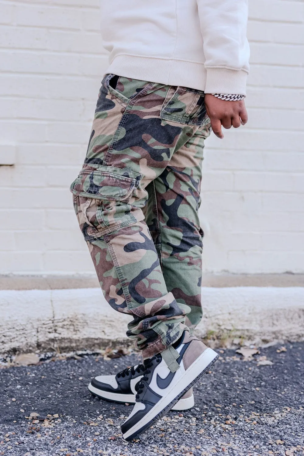 Kids OG Camo Cargo Pants (Vintage Camo)