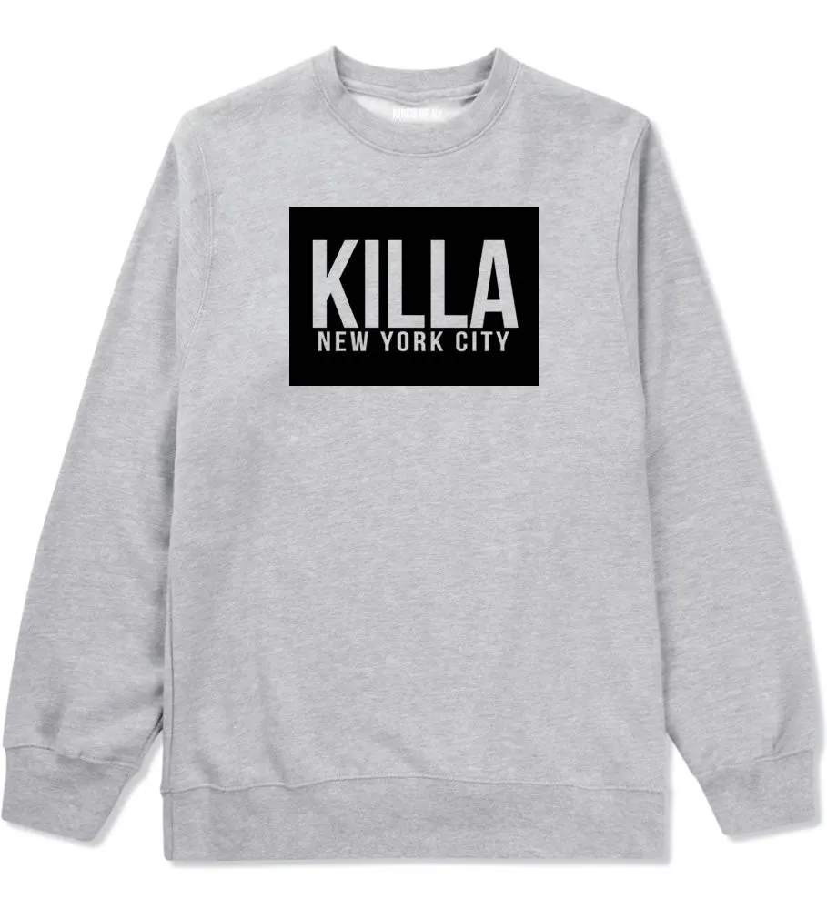 Killa New York City Harlem Boys Kids Crewneck Sweatshirt