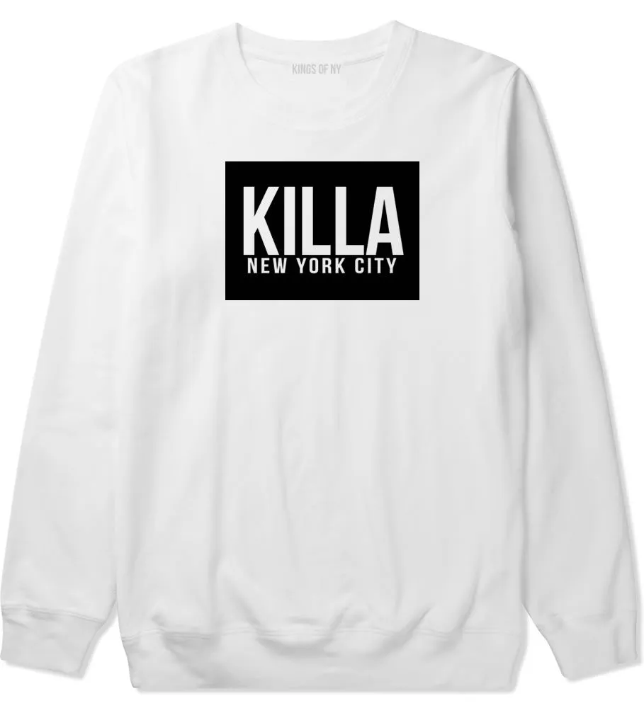 Killa New York City Harlem Boys Kids Crewneck Sweatshirt