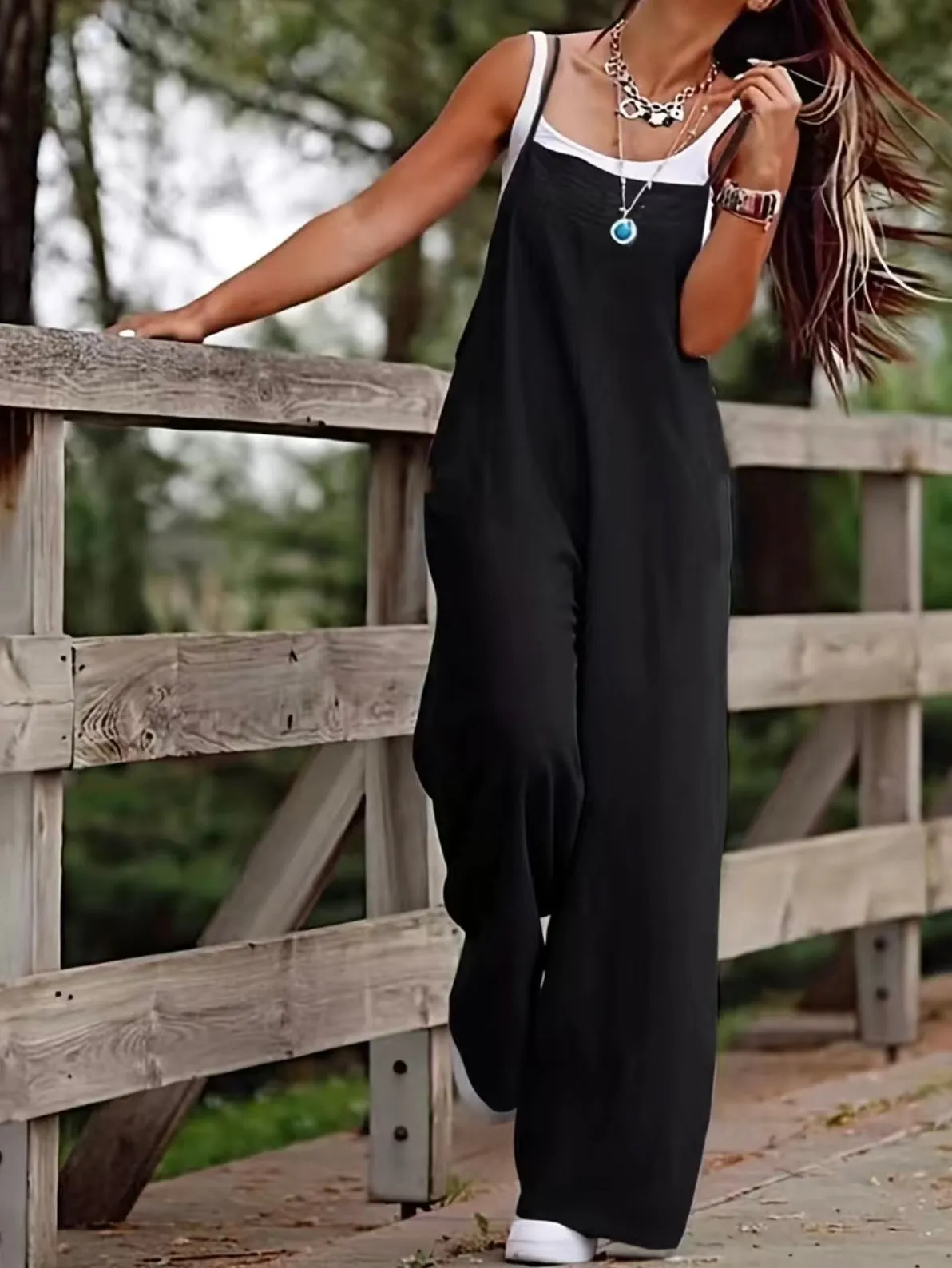 Marsha Wide Leg Jumpsuit