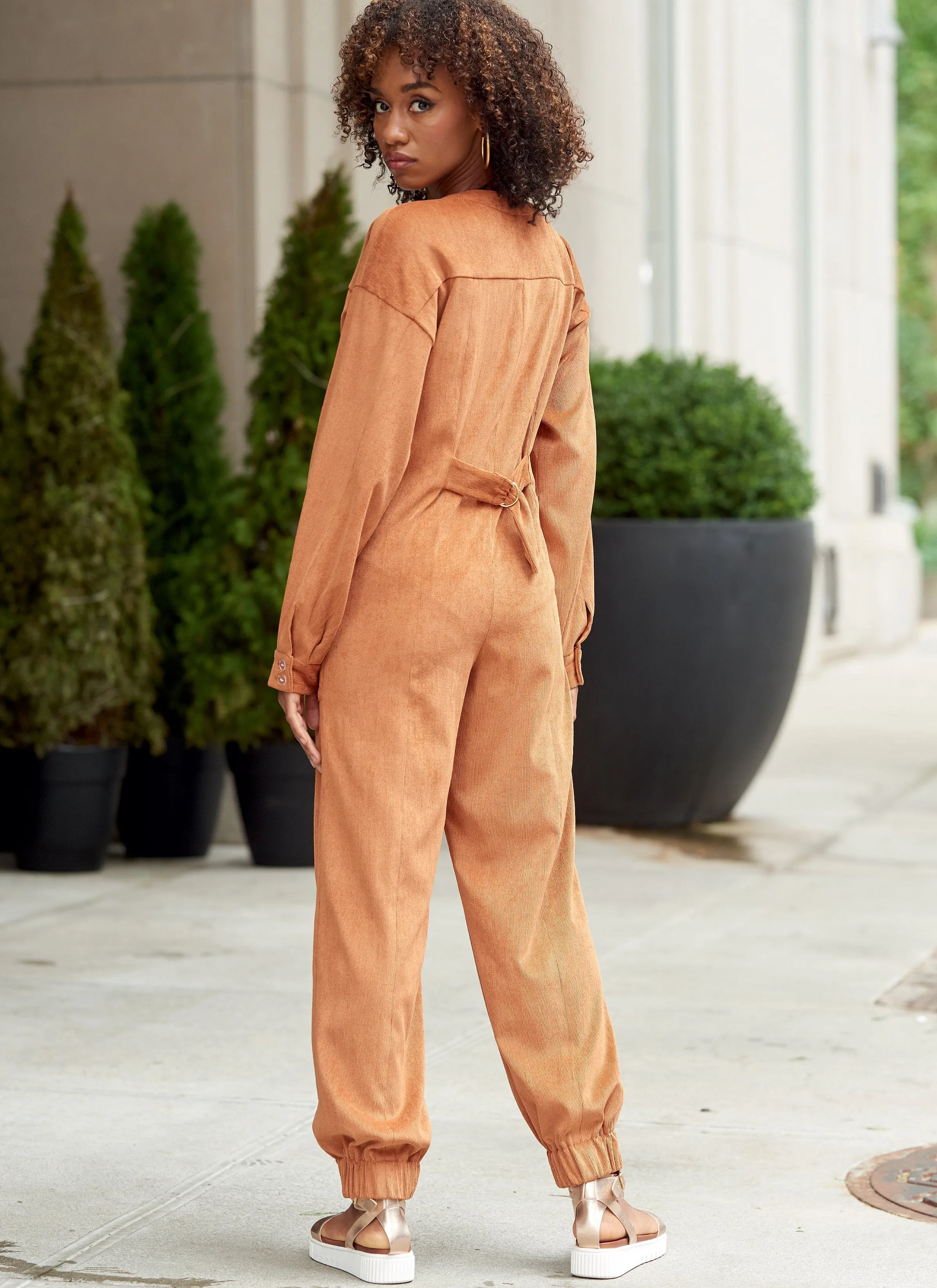 McCall's Pattern M8154 Misses' Rompers, Jumpsuits & Belt