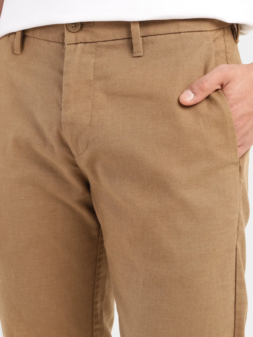 Men's 511 Brown Slim Fit Chinos