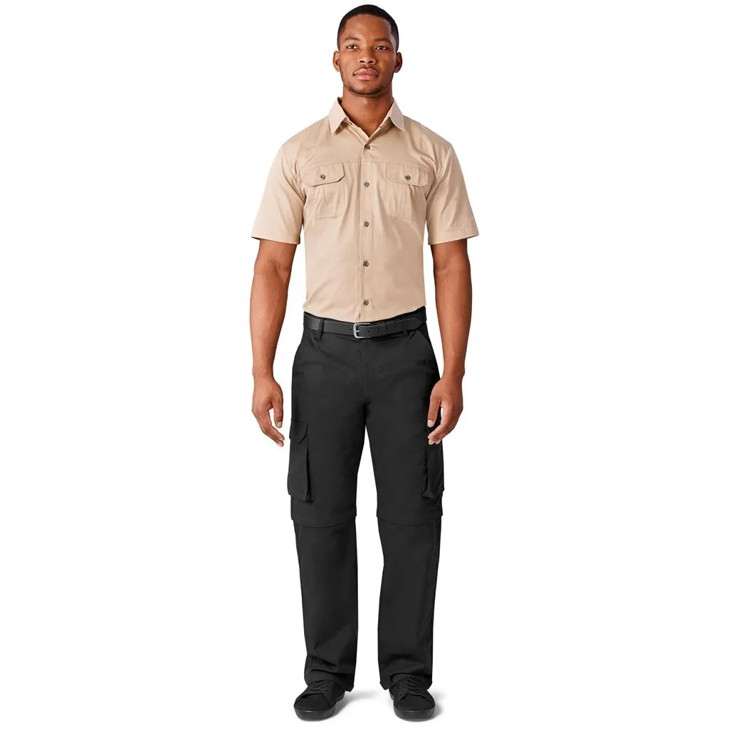 Mens Cargo Zip Off Pants