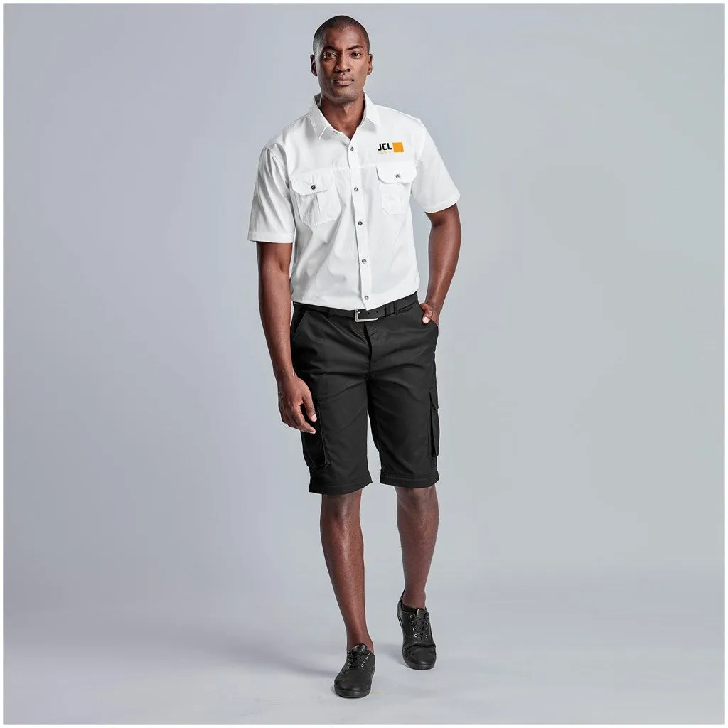 Mens Cargo Zip Off Pants