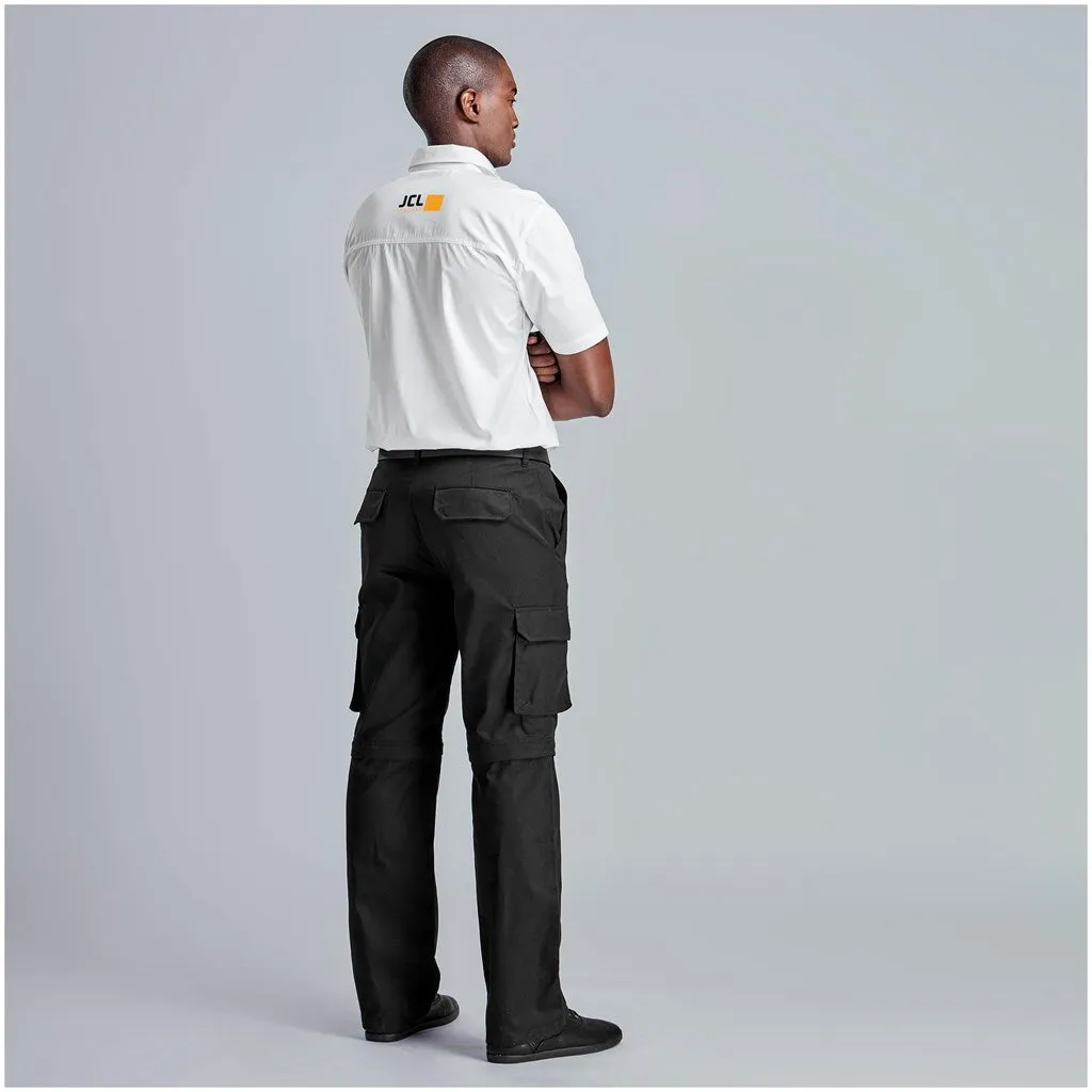 Mens Cargo Zip Off Pants