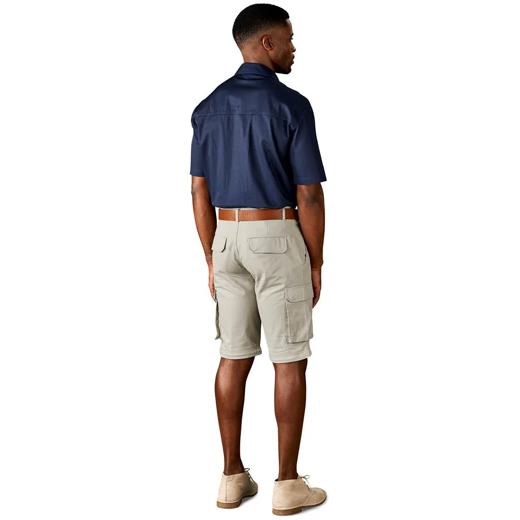 Mens Cargo Zip Off Pants