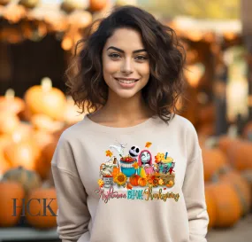 Nightmare Before Thanksgiving Crewneck Sweatshirt- 2 COLORS