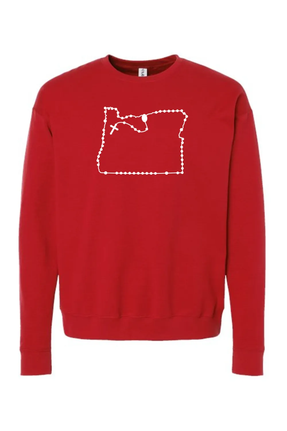 Oregon Catholic Rosary Crewneck Sweatshirt