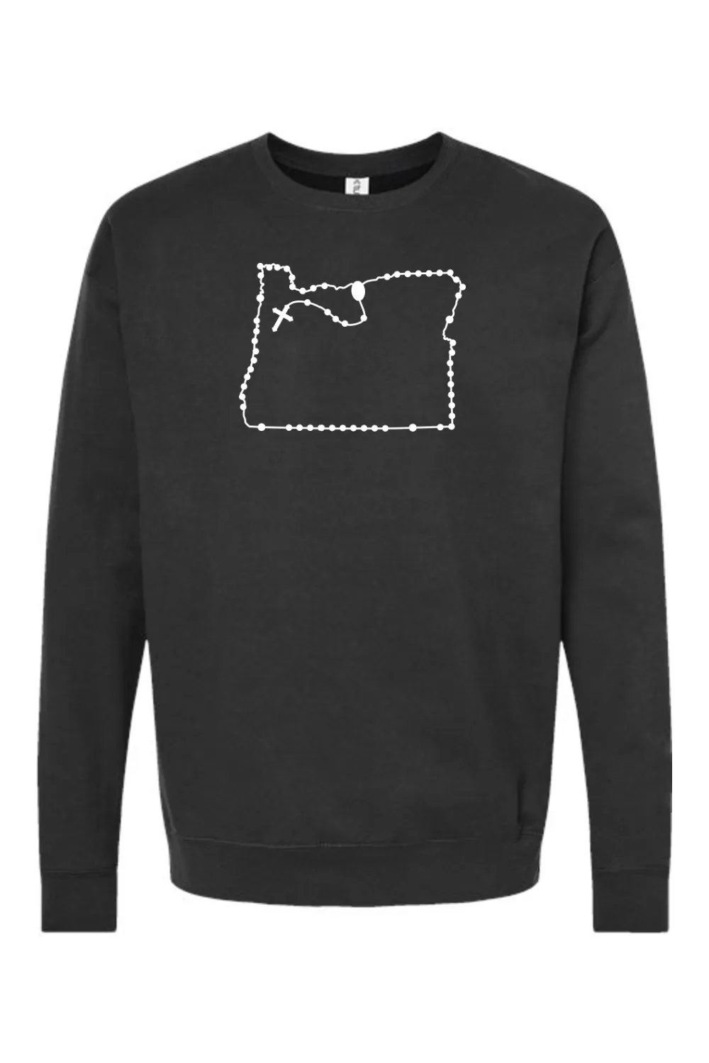 Oregon Catholic Rosary Crewneck Sweatshirt