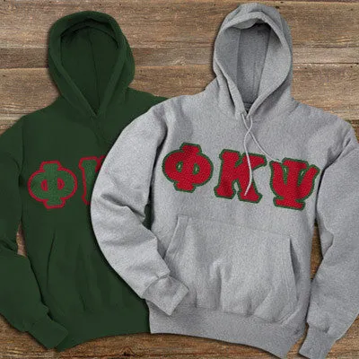 Phi Kappa Psi Hooded Sweatshirt, 2-Pack Bundle Deal - TWILL