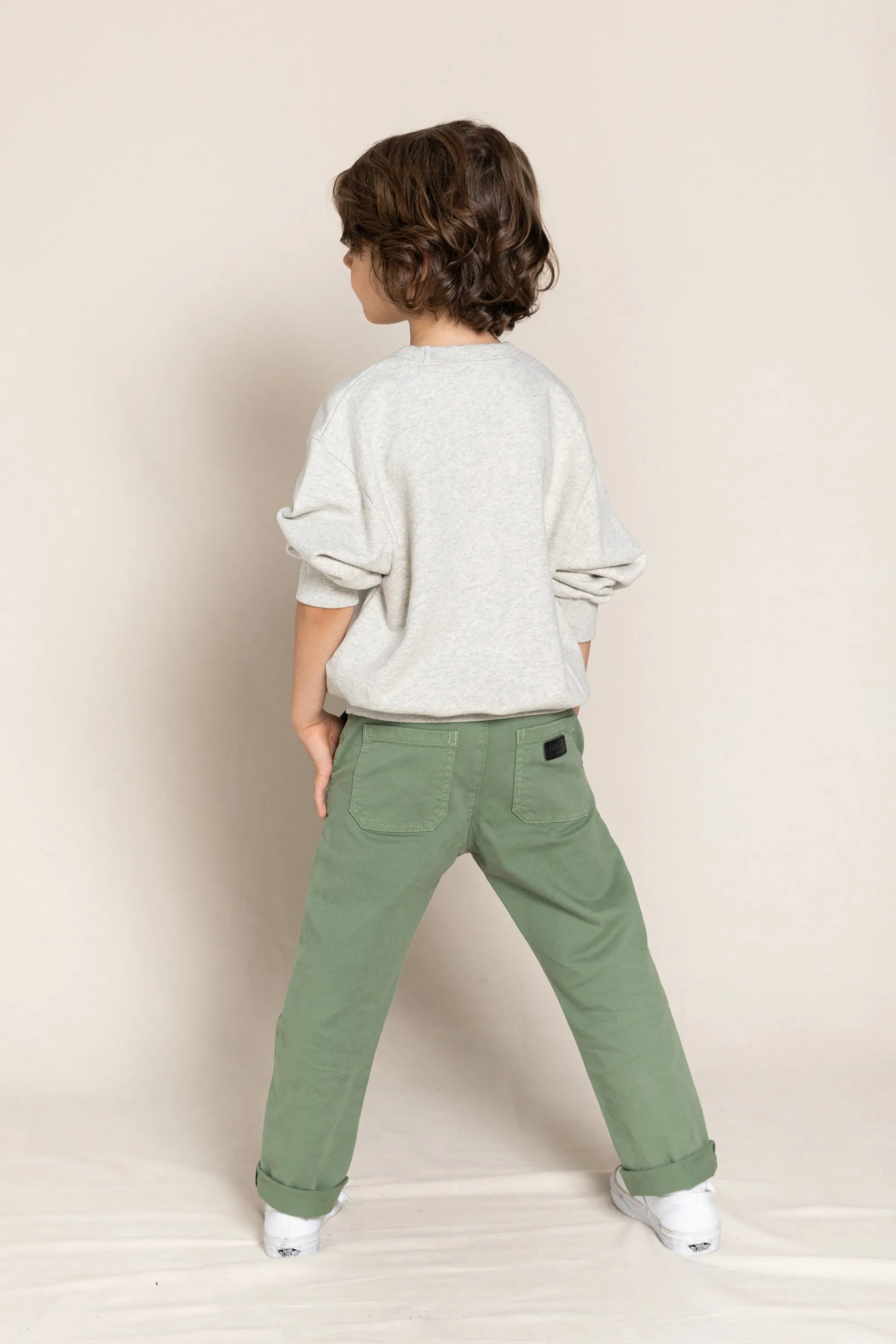 PORTY Stone Khaki - Chino Fit Pants