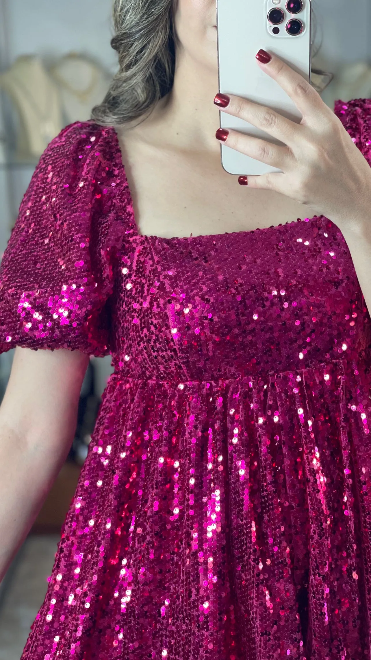 Sequins Mini Romper