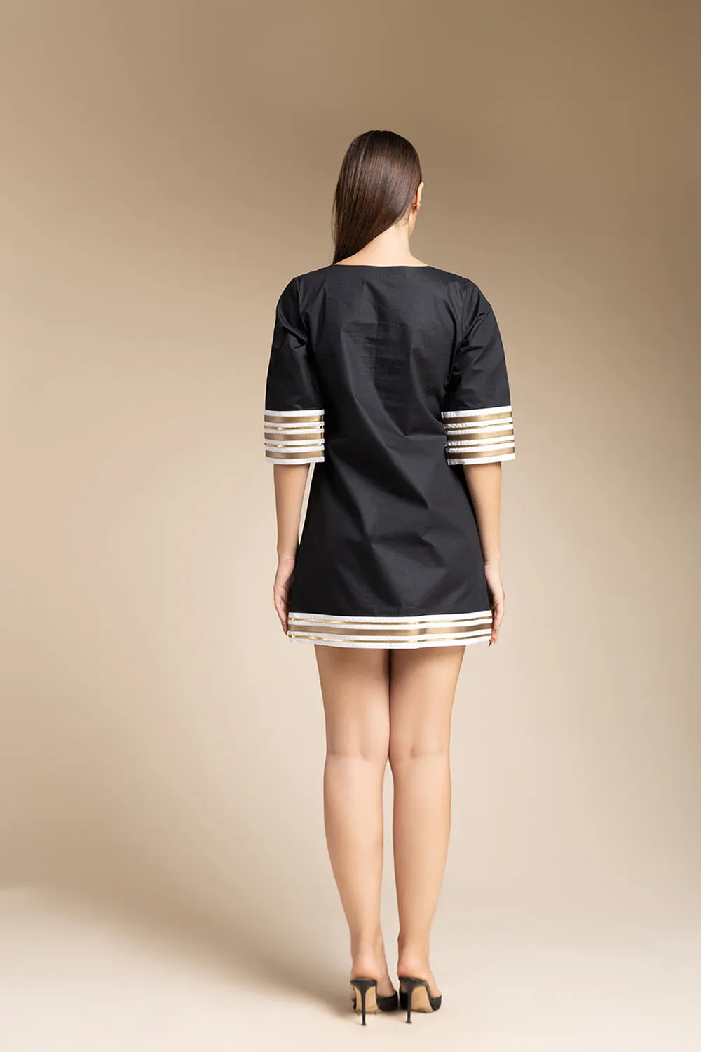 Shift Dress - Black