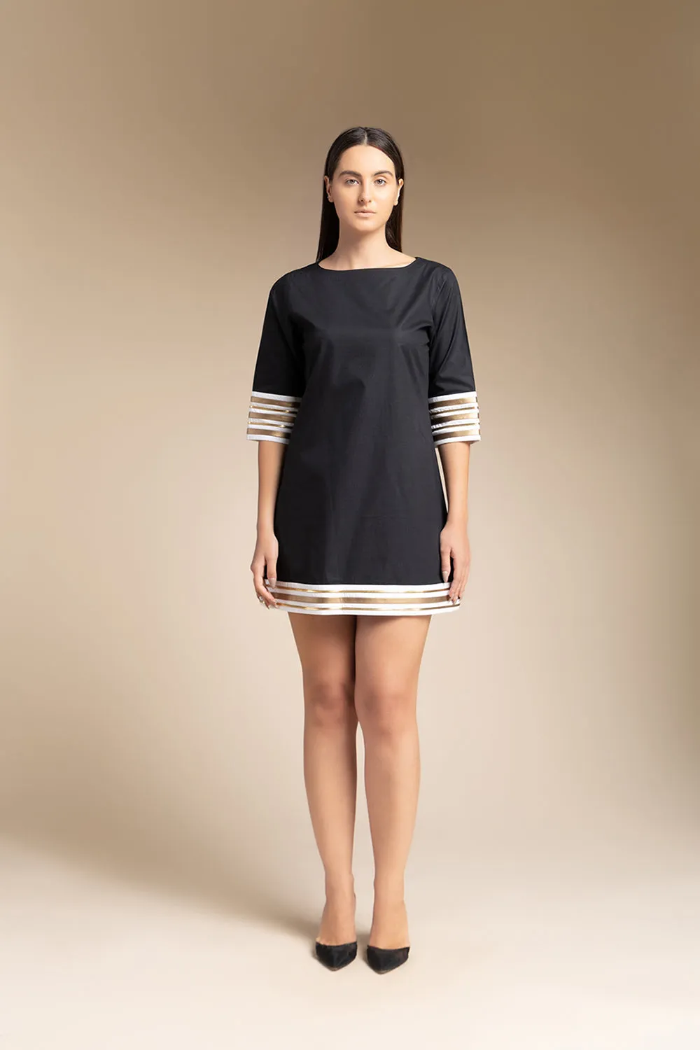 Shift Dress - Black