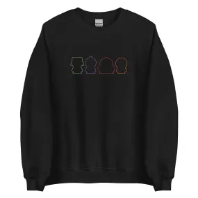 South Park Embroidered Boys Silhouettes Crewneck