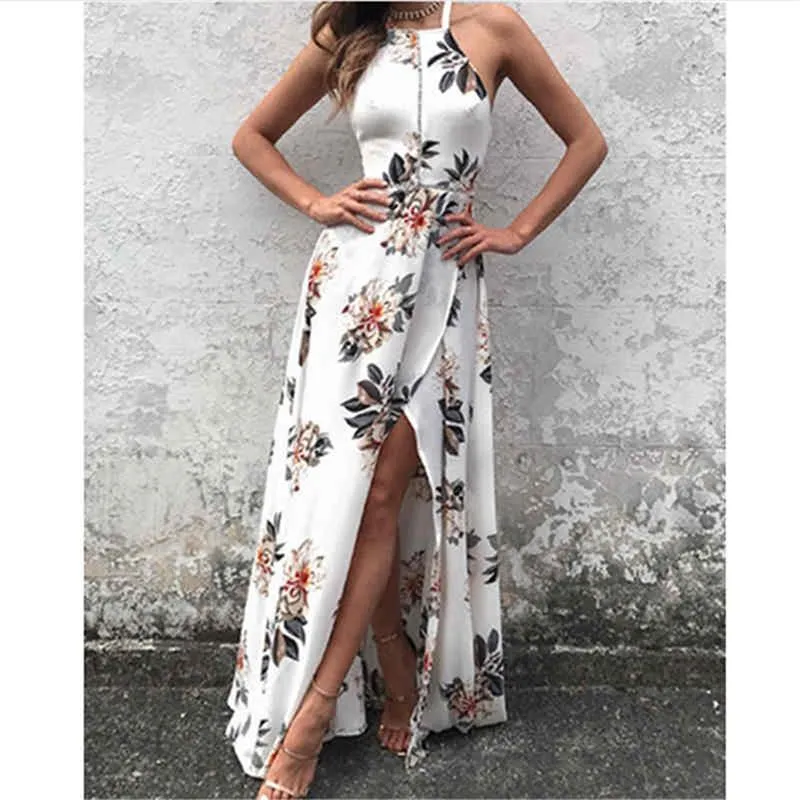 Strapless Halter Empire Dress