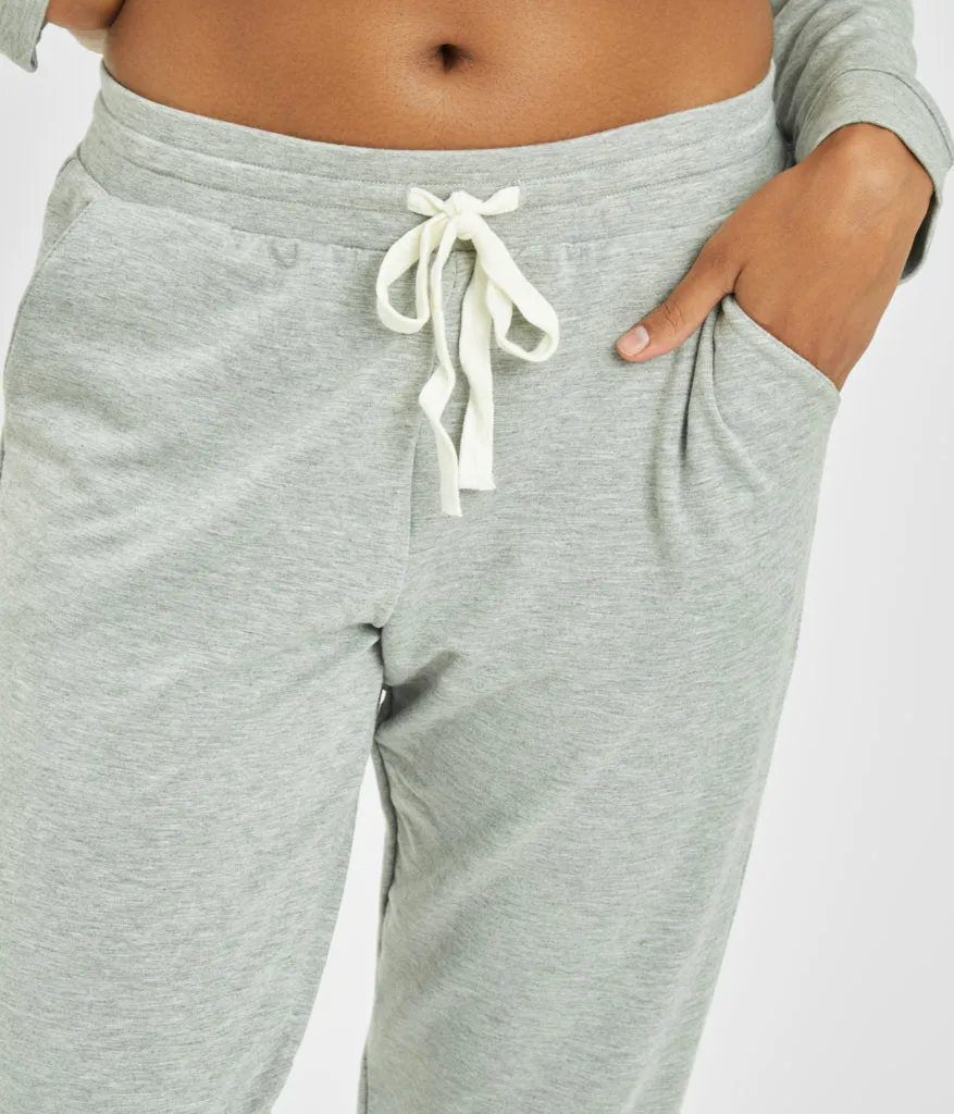 The Terry-Soft Jogger Set Bundle: Heather Gray