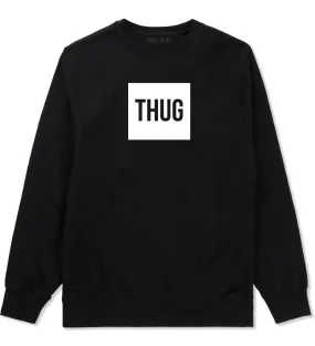 Thug Gangsta Box Logo Boys Kids Crewneck Sweatshirt